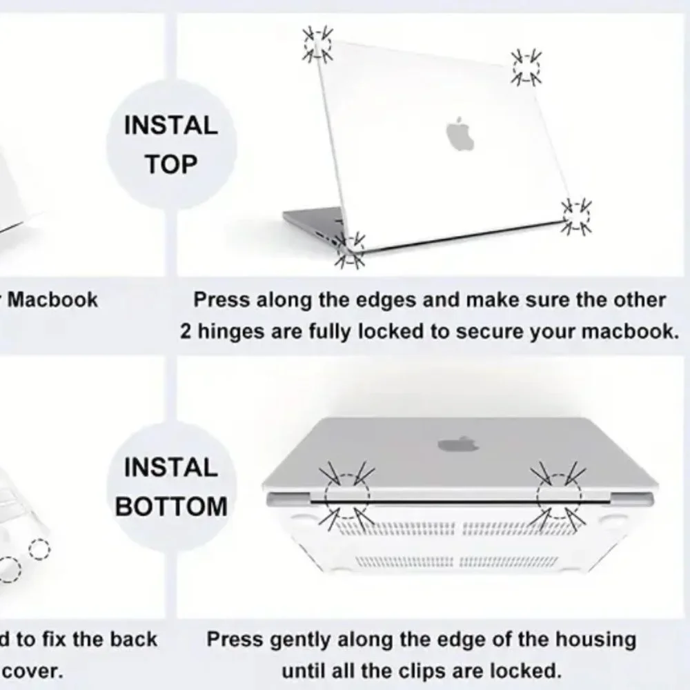 Gray Notebook Computer Case Protective Shell For Apple Mac Pro13 Inch